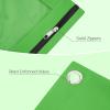 imageSooez Pencil Pouch for 3 Ring Binder 2 Pack Binder Pencil Pouch with Clear Window Pencil Bags with Zipper ampamp Reinforced Grommets Pencil Case for Binder Black ampamp BlackBlue  Green