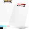 imageSooez Plastic Clipboard with Pen Holder 10 Thicker Clip Boards 85x11 with Low Profile Clip Cute Hanging Clipboard Standard Letter Size A4 for Women Kid Teacher Office ampamp School Supplies BlackClear