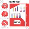 imageSooez Plastic Folders with Pockets and Prongs 6 Pack Pocket Folders with Prongs Heavy Duty 3 Prong 2Pocket Folders for Document Colored File Folder Back to School Supplies for KidsBright Colors