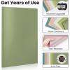 imageSooez Plastic Folders with Pockets and Prongs 6 Pack Pocket Folders with Prongs Heavy Duty 3 Prong 2Pocket Folders for Document Colored File Folder Back to School Supplies for KidsGreen Colors