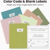 imageSooez Plastic Folders with Pockets and Prongs 6 Pack Pocket Folders with Prongs Heavy Duty 3 Prong 2Pocket Folders for Document Colored File Folder Back to School Supplies for KidsGreen Colors