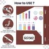 imageSooez Plastic Folders with Pockets and Prongs 6 Pack Pocket Folders with Prongs Heavy Duty 3 Prong 2Pocket Folders for Document Colored File Folder Back to School Supplies for KidsRetro Colors
