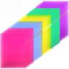 imageSooez 25 Pack Clear Document Folder Project Pockets Clear Plastic Folders Letter Size Plastic Document Folders Paper Poly Jacket Sleeves Folders Copy 5 Assorted ColorsMulticolored