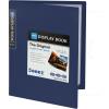 imageSooez 30Pocket Binder with Plastic Sleeves 9x12 Black Heavy Duty Art Portfolio Folder with Clear Sheet Protectors Display 60 Pages Presentation Book for Artwork Document Organizer BinderNavy Blue