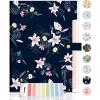 Dark Blue Floral