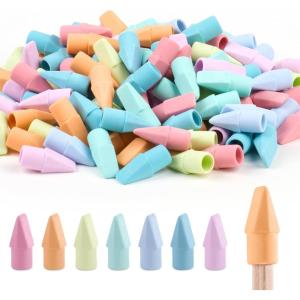 image120 Pack Erasers for Kids Sooez Pencil Top Erasers Eraser Caps Cap Toppers Small Cute Drawing Erasers Classroom Must Have for Teacher ampamp Student Back to School Supplies7 Fresh Colors