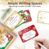 image120Pcs Foil Christmas Gift Tags Stickers for Presents 12 Jumbo Designs Sooez Self Adhesive to and from Labels Xmas Peel and Stick Gift Name Tags Festival Holiday Christmas Wrapping AccessoriesWhite Paper