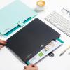 imageSooez Accordion File Organizer Letter Size Expanding File Folder with Labels 5 Pocket Folders for Documents Portable Paper Bill Receipt Organizer for Home School Office Supplies BlackPeach