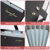 imageSooez Accordion File Organizer Letter Size Expanding File Folder with Labels 5 Pocket Folders for Documents Portable Paper Bill Receipt Organizer for Home School Office Supplies BlackGrey