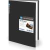 imageSooez Art Portfolios 11quotx17quot Large Portfolio Folder with 30 Pockets ampamp Black Inner Sheets Display 60 Pages 11 x 17 Presentation BookBlack