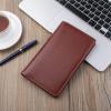 imageSooez Leather Professional Business Card Book Holder Organizer 240 Capacity Credit Card Booklet PU Name Cards Holder Storage File for Men Women BlackBrown