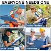 imageSooez Original Clipboard with 2 Storage ampamp Pen Holder Heavy Duty Clip Boards 85x11 with Dual Storage Clearview Dry Erase Coach Clipboard with Real Hinge High Capacity School ampamp Office SuppliesDark Blue