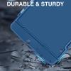 imageSooez Original Clipboard with 2 Storage ampamp Pen Holder Heavy Duty Clip Boards 85x11 with Dual Storage Clearview Dry Erase Coach Clipboard with Real Hinge High Capacity School ampamp Office SuppliesDark Blue