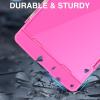 imageSooez Original Clipboard with 2 Storage ampamp Pen Holder Heavy Duty Clip Boards 85x11 with Dual Storage Clearview Dry Erase Coach Clipboard with Real Hinge High Capacity School ampamp Office SuppliesPink