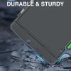 imageSooez Original Clipboard with 2 Storage ampamp Pen Holder Heavy Duty Clip Boards 85x11 with Dual Storage Clearview Dry Erase Coach Clipboard with Real Hinge High Capacity School ampamp Office SuppliesGray  Green