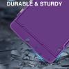 imageSooez Original Clipboard with 2 Storage ampamp Pen Holder Heavy Duty Clip Boards 85x11 with Dual Storage Clearview Dry Erase Coach Clipboard with Real Hinge High Capacity School ampamp Office SuppliesPurple
