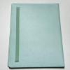imageSooez Premium PU Leather Padfolio Clipboard with Notepad Letter Size BlackMint Green