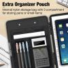 imageSooez Toughest Clipboard with Storage Internal Pen Pouch Included Letter A4 Size Shockproof Heavy Duty Plastic Clip Boards 85x11 High Capacity Clipboards Box Case for Contractor Trucker DriverSky Blue