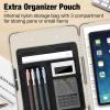 imageSooez Toughest Clipboard with Storage Internal Pen Pouch Included Letter A4 Size Shockproof Heavy Duty Plastic Clip Boards 85x11 High Capacity Clipboards Box Case for Contractor Trucker DriverBeige