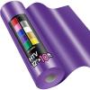 image12quot x 10ft Heat Transfer Vinyl HTV Rolls Black Sooez HTV Vinyl for TShirt Iron on Vinyl Easy to Cut ampamp Weed for DIY Heat Vinyls DesignPurple