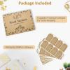 imageSooez 304PCS Larger 2quot x 3quot to and from Christmas Labels Stickers 8 Design AllPurpose Thicker Brown Kraft to and from Gift Tag Stickers SelfAdhesive Holiday Present Name Sticker