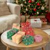 image:imageSooez 3 Roll Raffia Ribbon String 984 Feet Christmas Gift Wrapping Raffia Paper String Ribbon Packing Paper Twine for Craft Supply Christmas 328Feet Each RollRedWhite