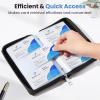 image:imageSooez ZipEnclosed Business Card Holder Organizer Professional Credit Card Case Book for Women Men 240 Capacity Premium Vegan Leather Gift Card Organizer Storage Business Card Wallet BrownBrown