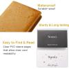 image:imageSooez ZipEnclosed Business Card Holder Organizer Professional Credit Card Case Book for Women Men 240 Capacity Premium Vegan Leather Gift Card Organizer Storage Business Card Wallet BrownOrange