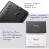 image:imageSooez ZipEnclosed Business Card Holder Organizer Professional Credit Card Case Book for Women Men 240 Capacity Premium Vegan Leather Gift Card Organizer Storage Business Card Wallet BrownGrass Green