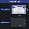 image:imageSooez 6 Pack Social Security Card Protector 24 Mil Thick Card Protector Sleeves Protective Credit Card Sleeve Clear Card Sleeves Perfect Fit for Social Security Medicare Credit Business Card20