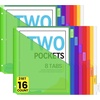 image:imageSooez 16 Count Dividers with Pockets 8 Tabs Binder Dividers for 3 Ring Binders Binder Dividers with tabs Binder Divider with Pockets for US Letter Size Insertable Big Tabs Multicolor Set of 2Green