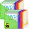 image:imageSooez 16 Count Dividers with Pockets 8 Tabs Binder Dividers for 3 Ring Binders Binder Dividers with tabs Binder Divider with Pockets for US Letter Size Insertable Big Tabs Multicolor Set of 2Green