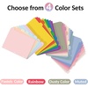 image:imageSooez 8 Tabs LongLasting Plastic Write amp Erase Large Tabs Dividers for 3 Ring Binder Aesthetic Cute Pastels Binder Dividers for Student Teacher Office Home Organizers 3 Sets MutedMuted