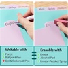 image:imageSooez 8 Tabs LongLasting Plastic Write amp Erase Large Tabs Dividers for 3 Ring Binder Aesthetic Cute Pastels Binder Dividers for Student Teacher Office Home Organizers 3 Sets MutedMuted
