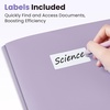 image:imageSooez 1 Pack Plastic Folder 2Pocket Folders with Prongs  Fit Letter Size Paper Sturdy 3 Prong File Folders for Documents Folders with Pockets Back to School Supplies for KidsBlue